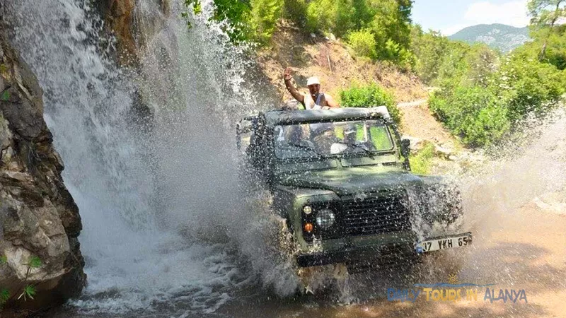 Alanya Jeep Safari ile Rafting image 11