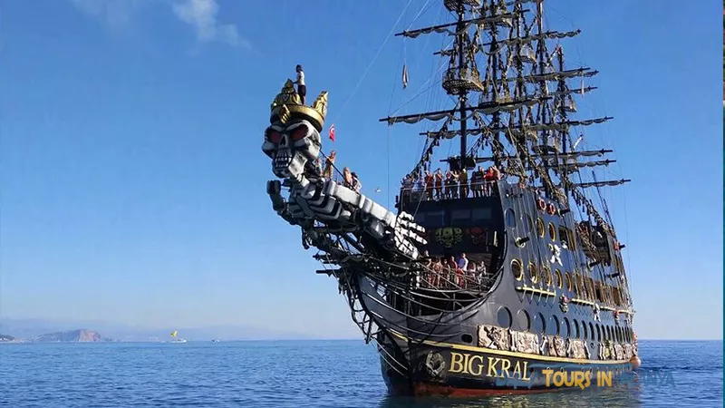 Пиратский корабль Биг Крал в Алании image 13