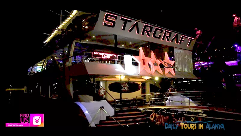 Ночная дискотека в Алании на яхте Старкрафт image 0