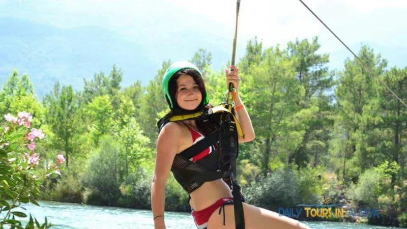Alanya Rafting with Canyoning and Zipline image 19