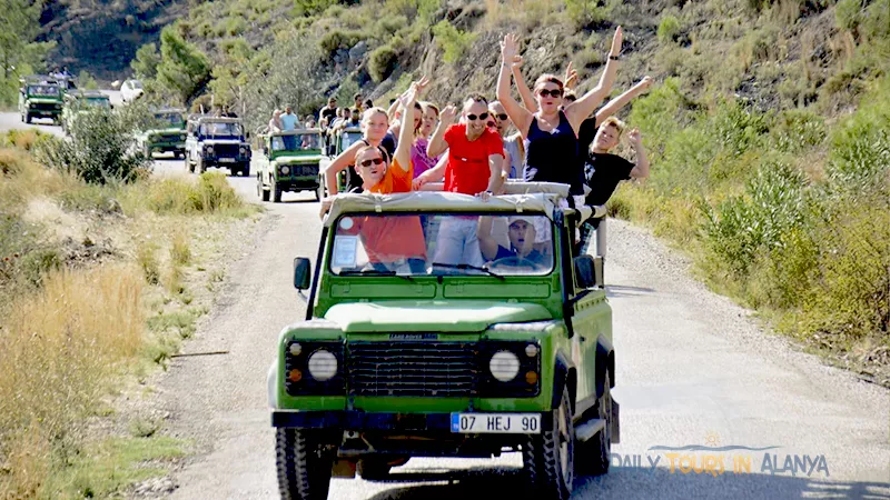 Alanya Jeep Safari ile Rafting image 6