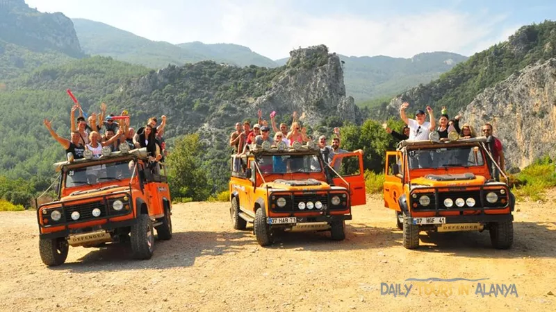 Alanya Jeep Safari ile Rafting image 7