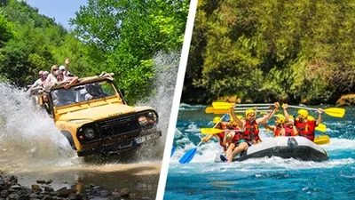 Alanya Jeep Safari ile Rafting