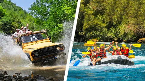 Alanya Rafting with Jeep Safari
