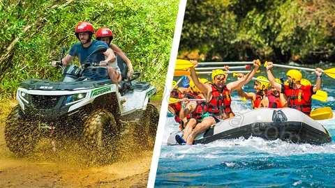Alanya Rafting with Quad Safari