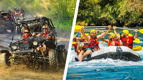 Alanya Rafting with Buggy Safari