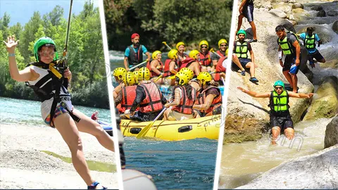 Alanya Rafting with Canyoning and Zipline