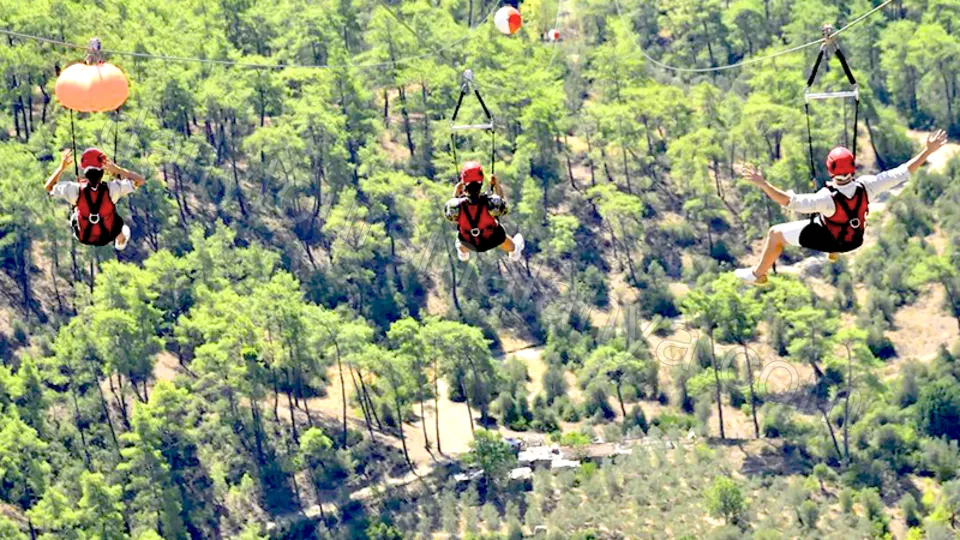 Zipline Tazi Canyon Forsränning Från Alanya photo 22