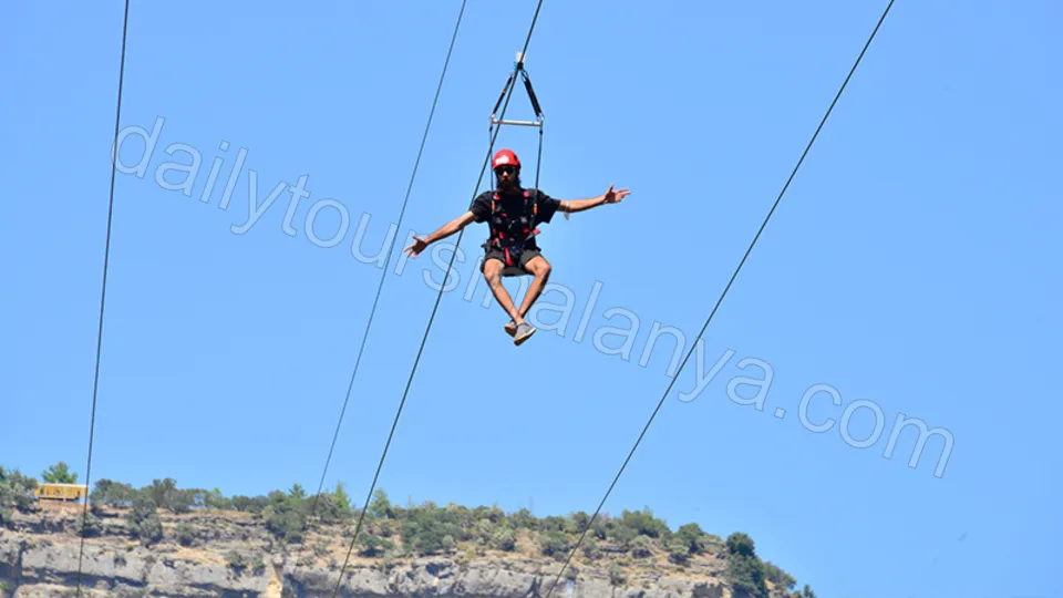 Zipline Tazi Canyon Forsränning Från Alanya photo 26