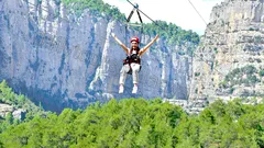 Zipline Tazi Canyon Forsränning Från Alanya nav photo 20