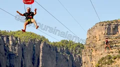 Zipline Tazi Canyon Forsränning Från Alanya nav photo 21