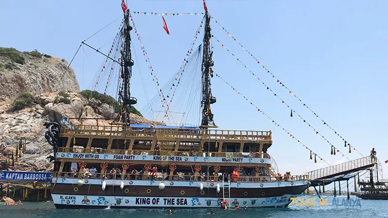 Barbossa Alanya Pirate Boat Tour image 1