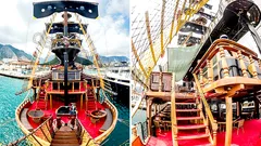 Alanya Grand Troys Pirate Boat Tour nav photo 27