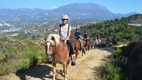 Jízda na Koních v Alanyi