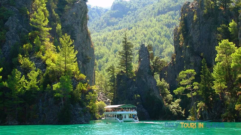 Alanya Yeşil Kanyon Tekne Turu image 8