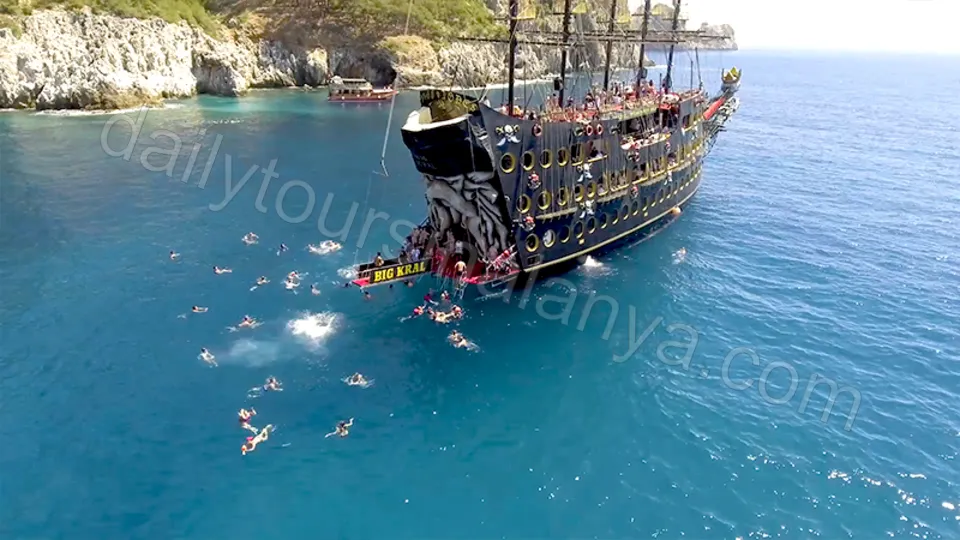 Big Kral båttur i Alanya photo 25