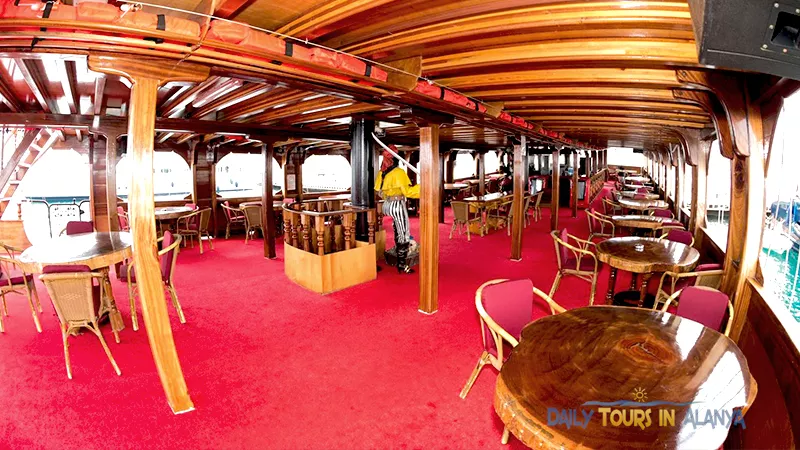 Alanya Magellan Pirate Boat Tour image 7