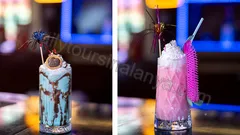 Vikingbåt Vid Solnedgången I Alanya nav photo 12