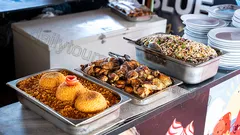 Vikingbåt Vid Solnedgången I Alanya nav photo 2