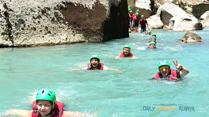 Alanya Rafting with Canyoning image 4