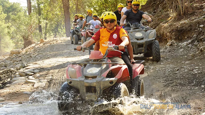 Alanya Rafting with Quad Safari image 1