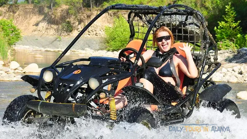 Alanya Buggy Safari ile Rafting image 2