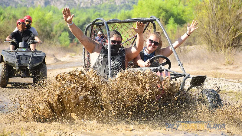 Alanya Rafting with Buggy Safari image 9