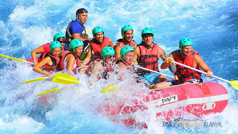 Alanya Tazı Kanyon Büyük Zipline ve Jeep Safari ile Rafting image 44