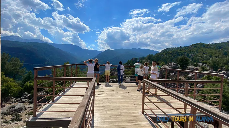 Alanya Tazı Kanyon Büyük Zipline ve Jeep Safari ile Rafting image 3