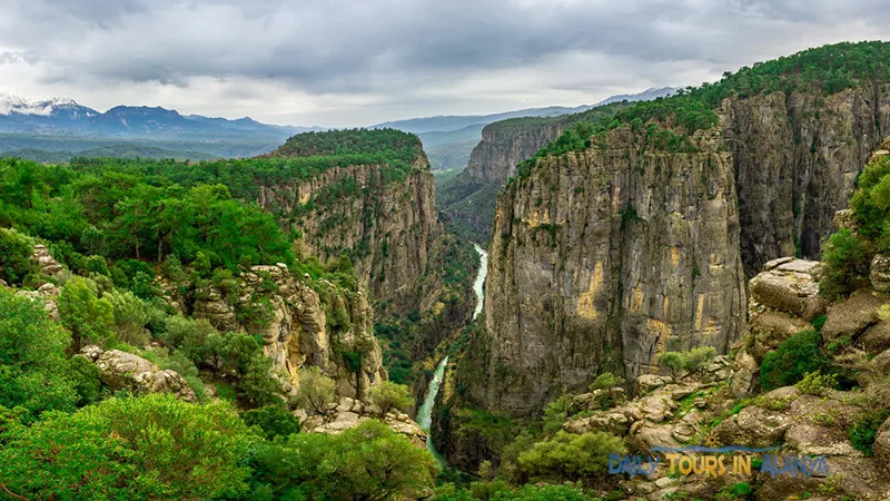 Alanya Tazı Kanyon Büyük Zipline ve Jeep Safari ile Rafting image 9