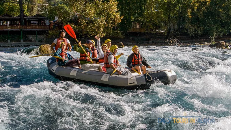 Alanya Tazı Kanyon Büyük Zipline ve Jeep Safari ile Rafting image 75