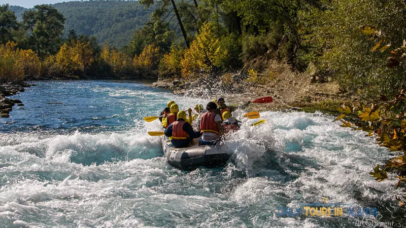 Alanya Tazı Kanyon Büyük Zipline ve Jeep Safari ile Rafting image 77