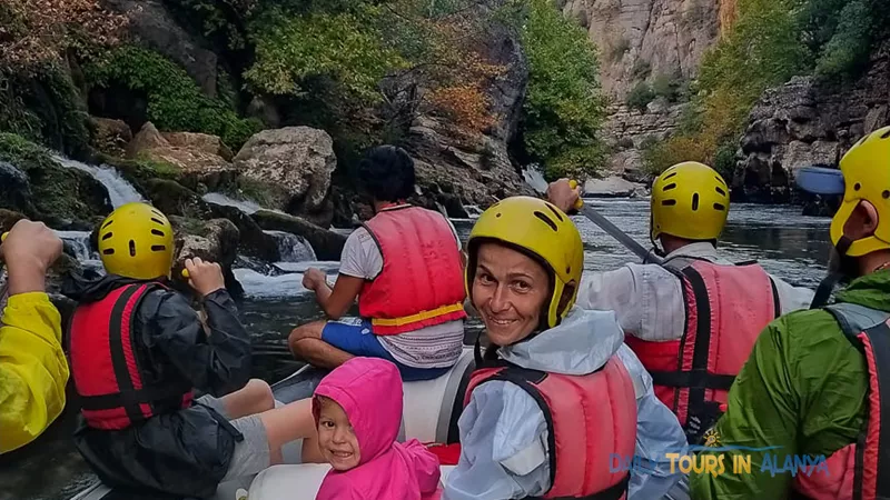 Alanya Tazı Kanyon Büyük Zipline ve Jeep Safari ile Rafting image 78