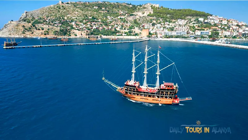 Alanya Viking Boat Tour image 1