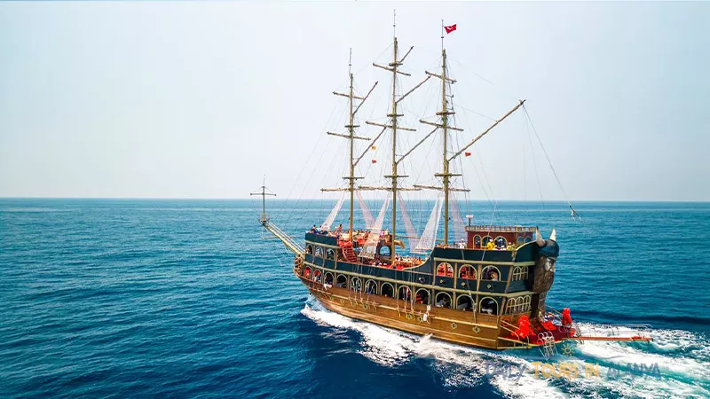 Alanya Viking Boat Tour image 7