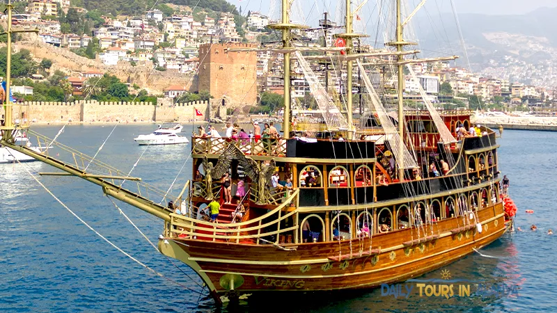 Alanya Viking Boat Tour image 4