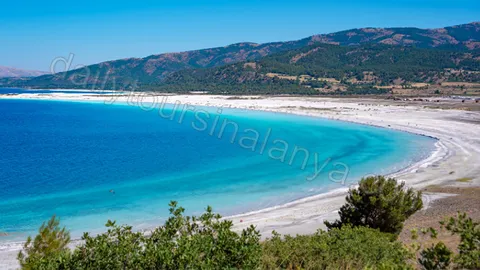 Pamukkale och Salda-sjön från Alanya