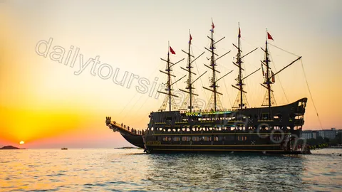 Last King Solnedgang Bådtur Alanya