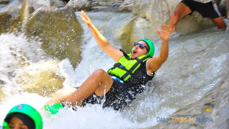 Alanya Rafting with Canyoning and Zipline image 1