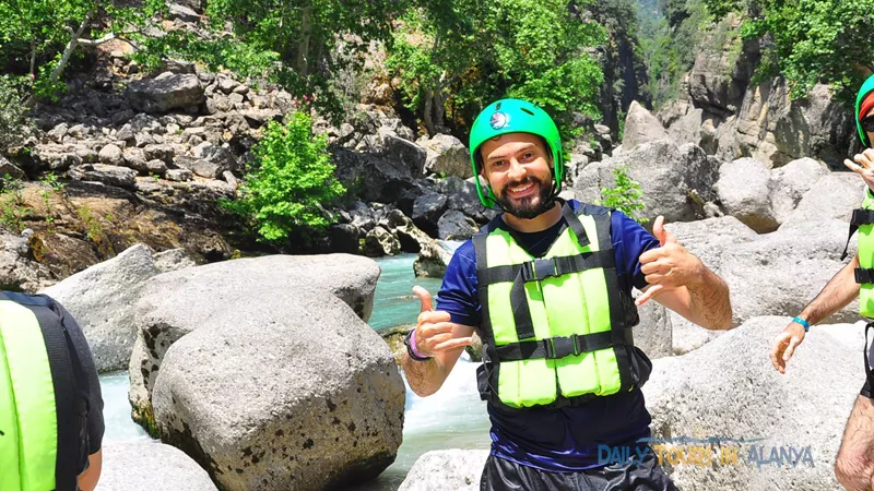 Alanya Rafting with Canyoning and Zipline image 11