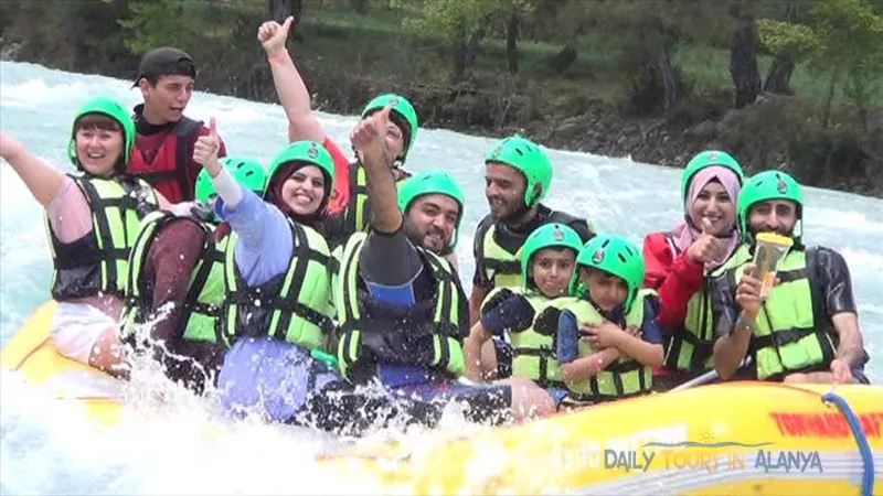 Rafting with Canyoning and Zipline in Alanya image 15