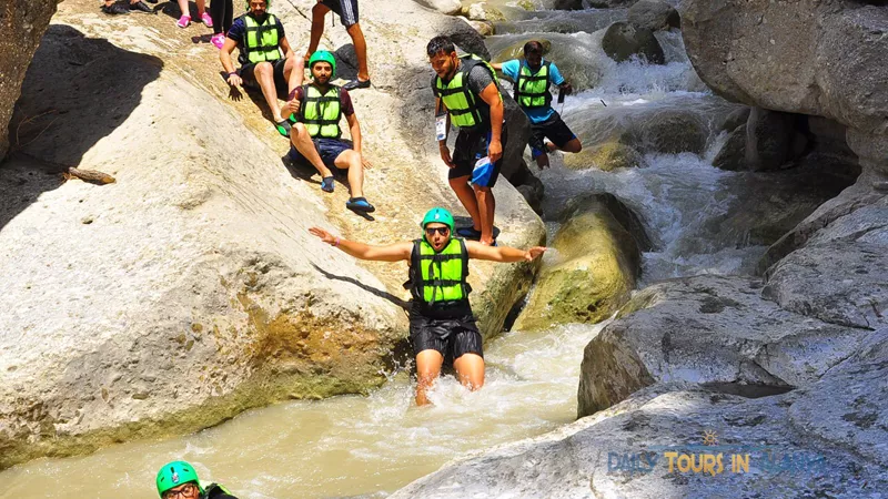 Alanya Rafting with Canyoning and Zipline image 2