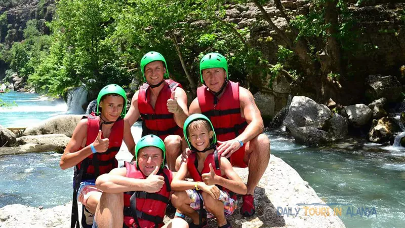 Alanya Rafting with Canyoning and Zipline image 22