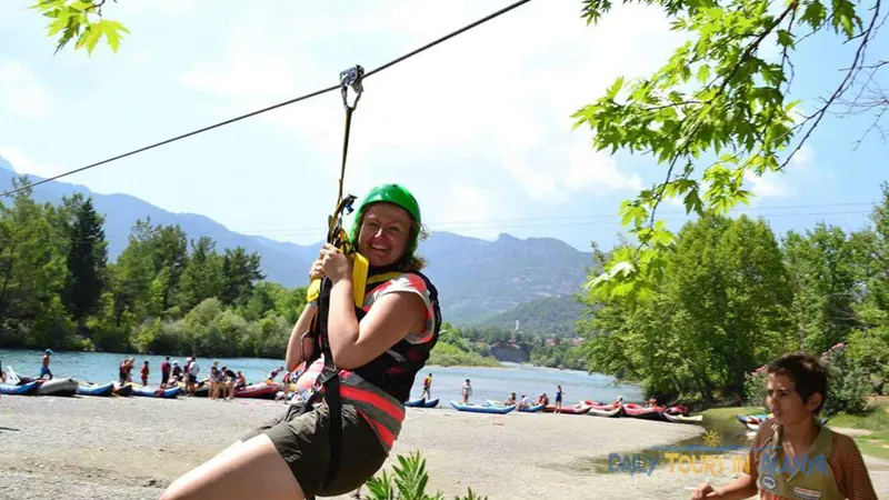 Alanya Rafting with Canyoning and Zipline image 29