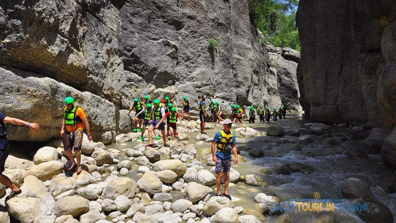 Alanya Rafting with Canyoning and Zipline image 5