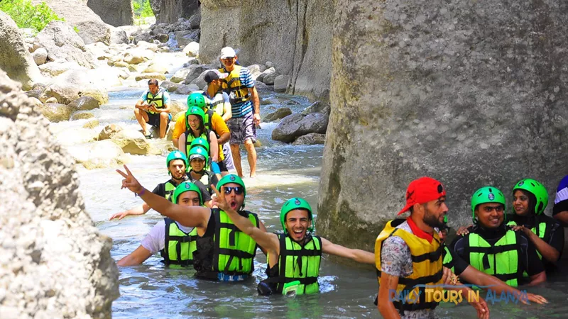 Alanya Rafting with Canyoning and Zipline image 6