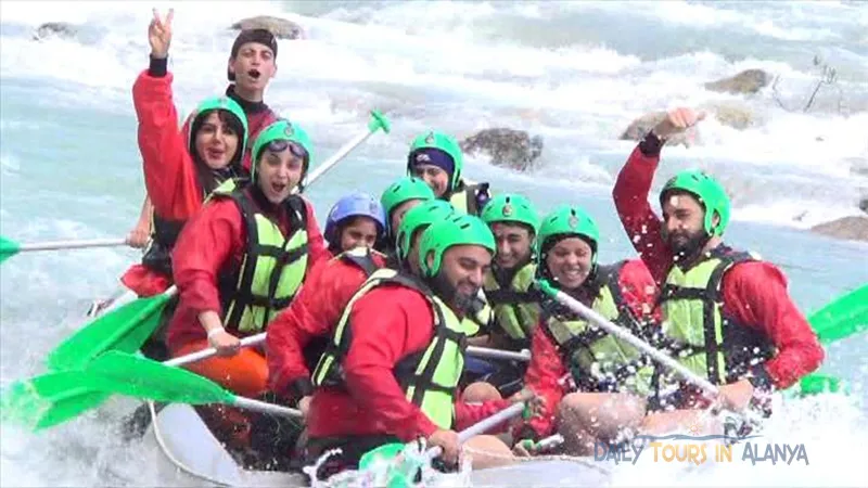 Alanya Rafting with Canyoning and Zipline image 7