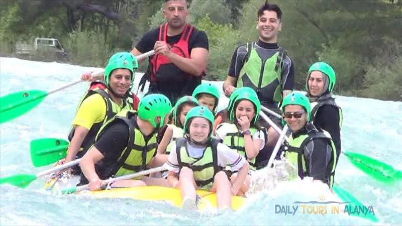 Alanya Rafting with Canyoning and Zipline image 9