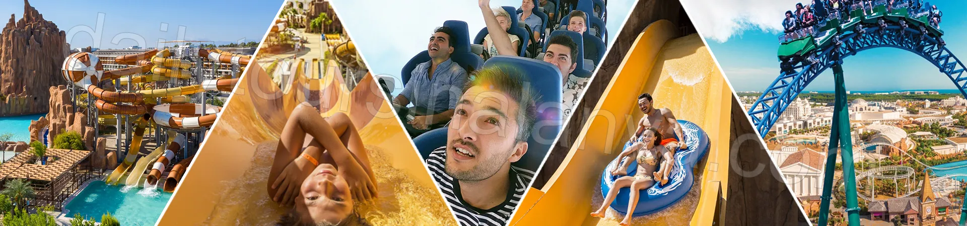 Land Of Legends vattenpark från Alanya