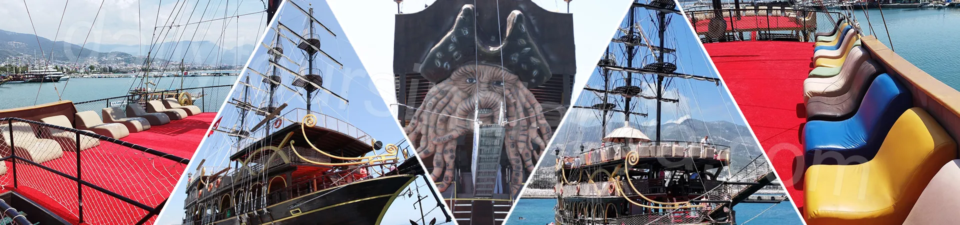 Alanya Titanic Pirate Boat Tour